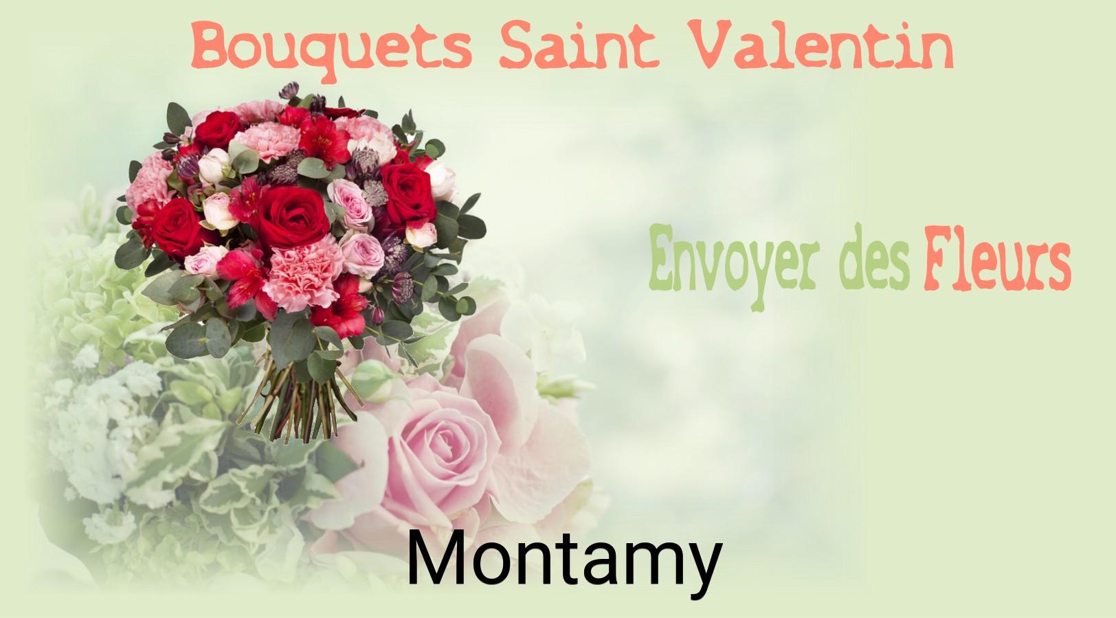 Roses de Saint-Valentin livrées à Montamy